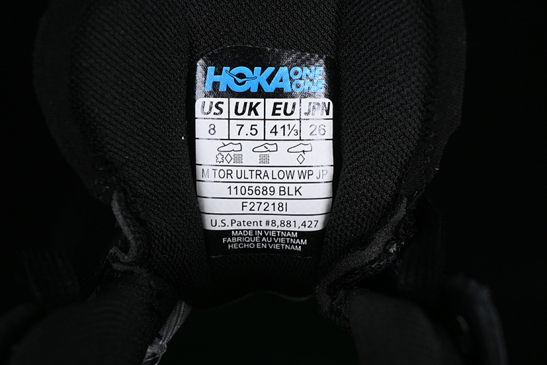 Hoka [1105689 BLK]-[HOKA TOR ULTRA BLACK]-[WOMAN:36-39]-[MAN:40-46] - Image 7