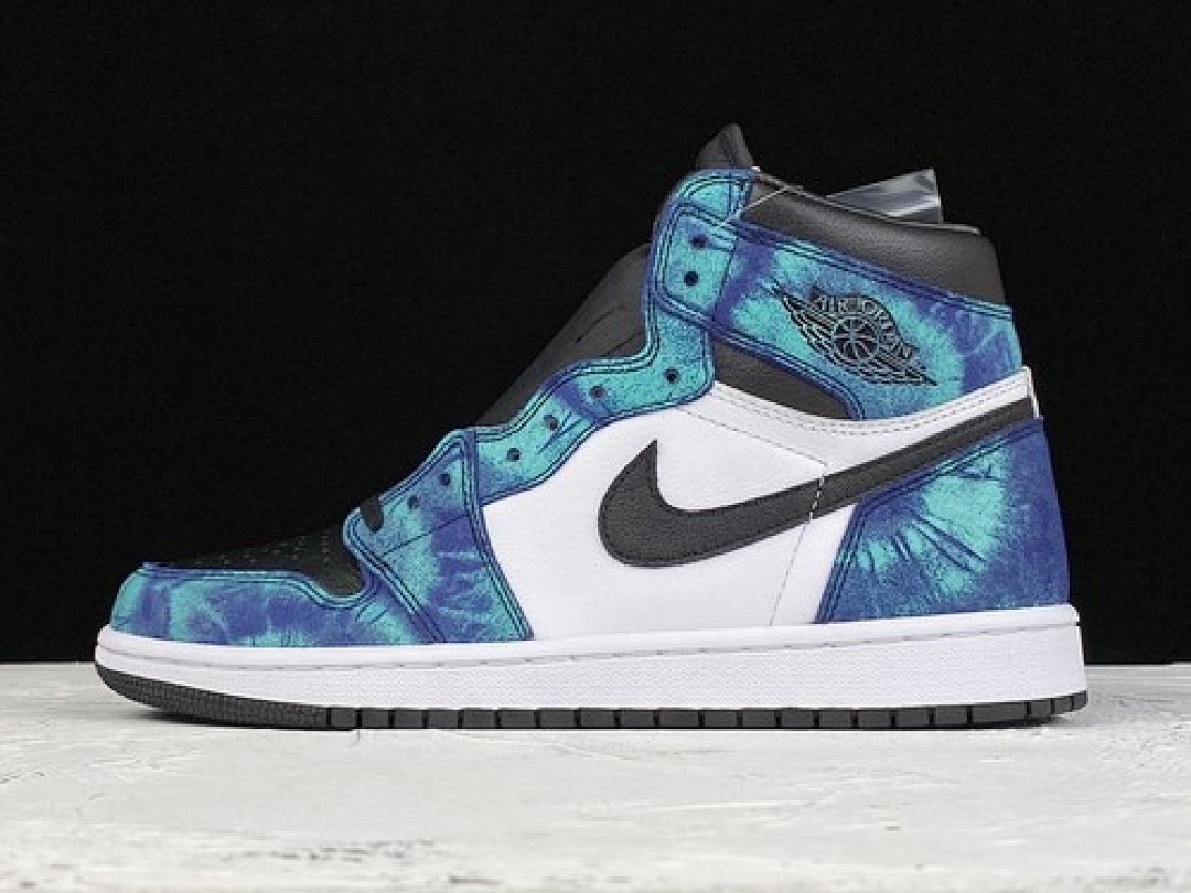 Jordan [CD0461-100]-[OG AIR JORDAN 1 RETRO HIGH OG TIE DYE WHITE/BLACK-AURORA (GREEN]), photo 1