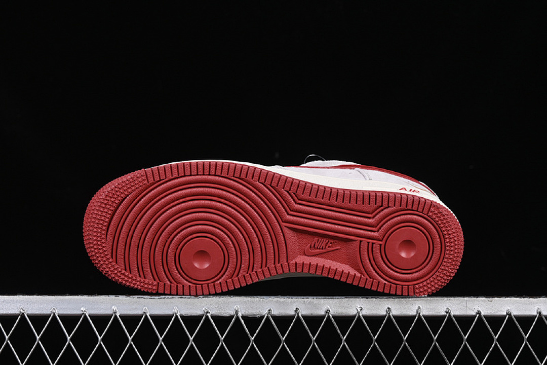 Nike [XZ6188-020]-[AIR FORCE 1 07 LOW WHITE/GREY/RED]-[WOMAN:36-39]-[MAN:40-45] - Image 15