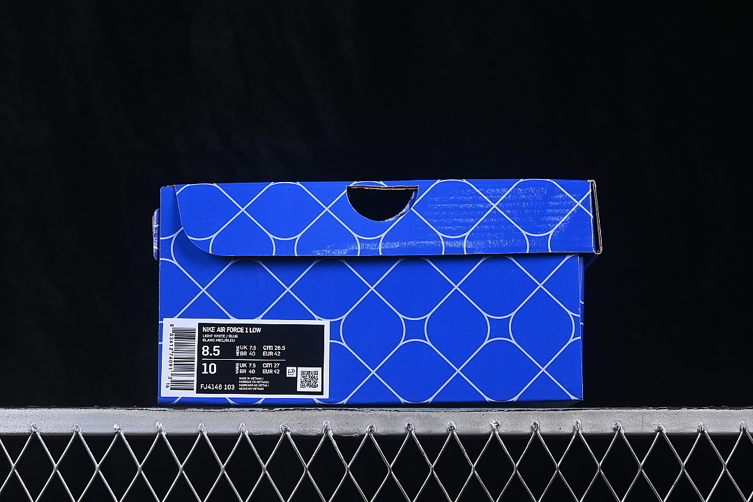 Nike [FJ4146-103]-[AIR FORCE 1 07 LOW CASUAL SNEAKERS DARK BLUE/WHITE]-[WOMAN:36-39]-[MAN:40-45] - Image 11