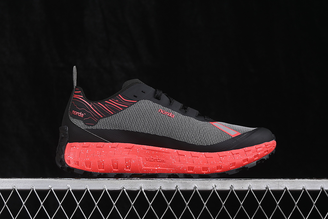 Norda [001 DYNEEMA COMFORTABLE ANTI SLIP CASUAL RUNNING SHOES RED/BLACK]-[WOMAN:36-39]-[MAN:40-45] - Image 16