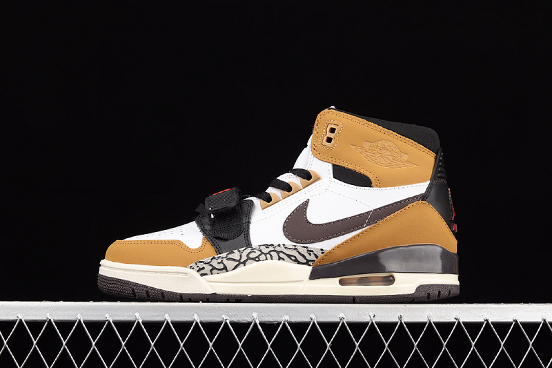 Jordan [AV3922-102]-[AIR JORDAN LEGACY 312 ROOKIE OF THE YEAR WHITE/BAROQUE BROWN-WHEAT-VARSITY (RED]), photo 1