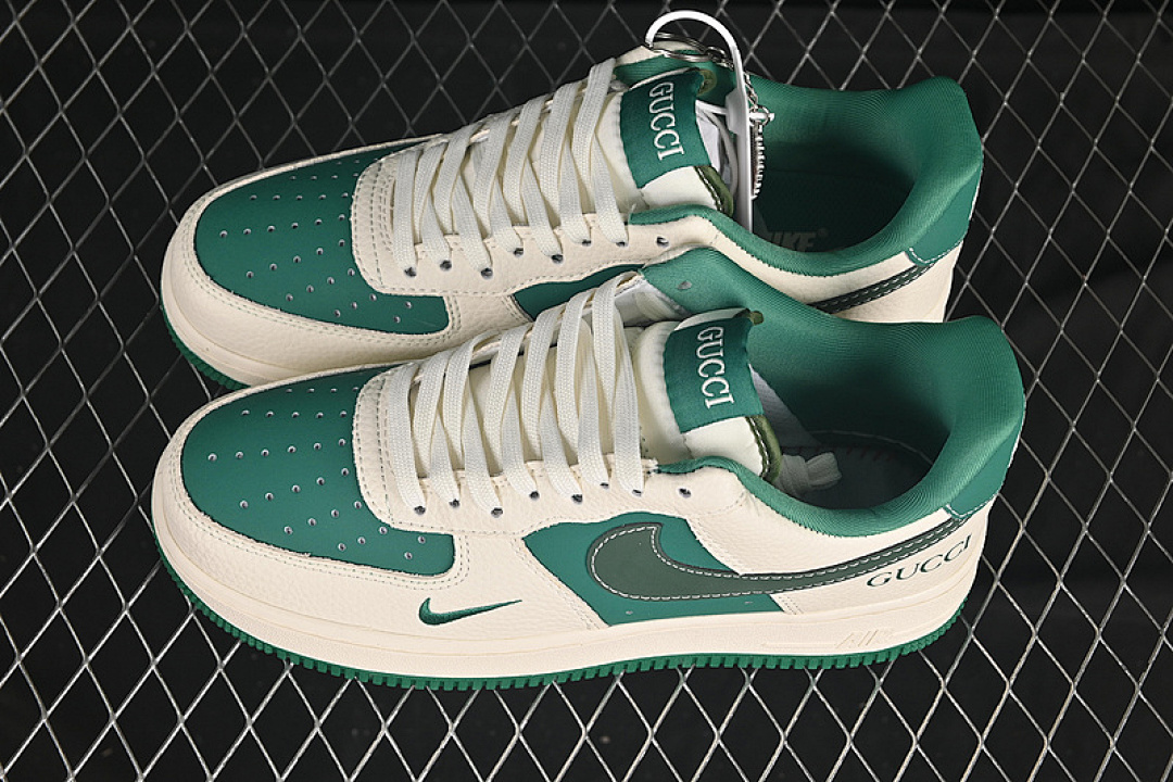 Nike [KK1988-083]-[AIR FORCE 1 07 LOW WHITE/GREEN]-[WOMAN:36-39]-[MAN:40-45] - Image 11