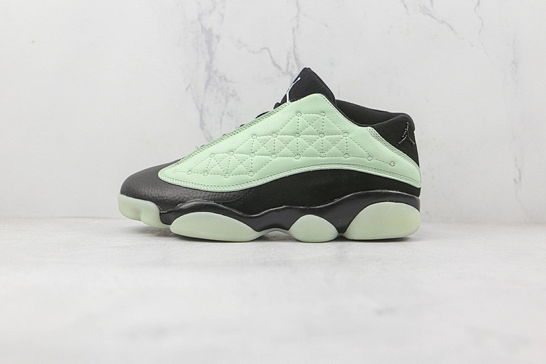 Jordan [DM0803-300]-[AIR JORDAN 13 RETRO LOW SINGLES DAY BARLEY GREEN/BLACK]-[MAN:40-47.5], photo 1