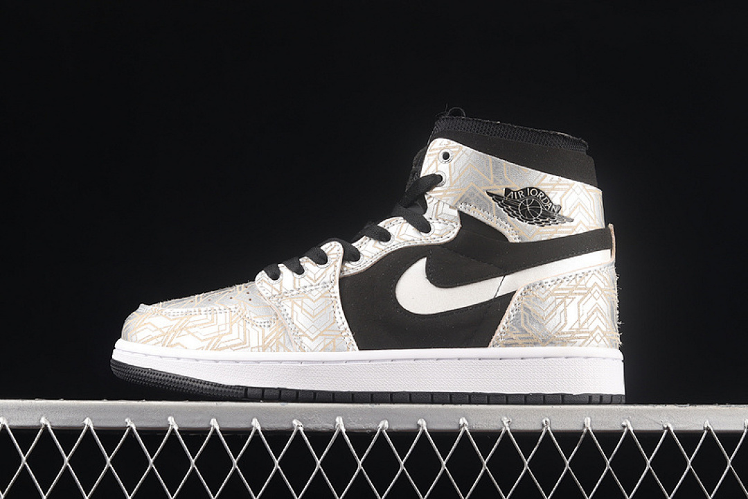 Jordan [DQ0659-800]-[AIR JORDAN 1 MID WHITE/BLACK/SILVER]-[WOMAN:36-39]-[MAN:40-46], photo 1