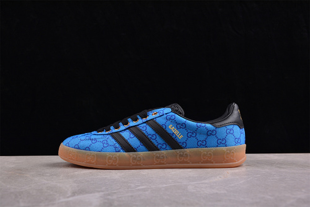 Unbranded [ORIGINALS X GU*CCI GAZELLE BLACK/BLUE/BROWN]-[WOMAN:36-39]-[MAN:40-45], photo 1