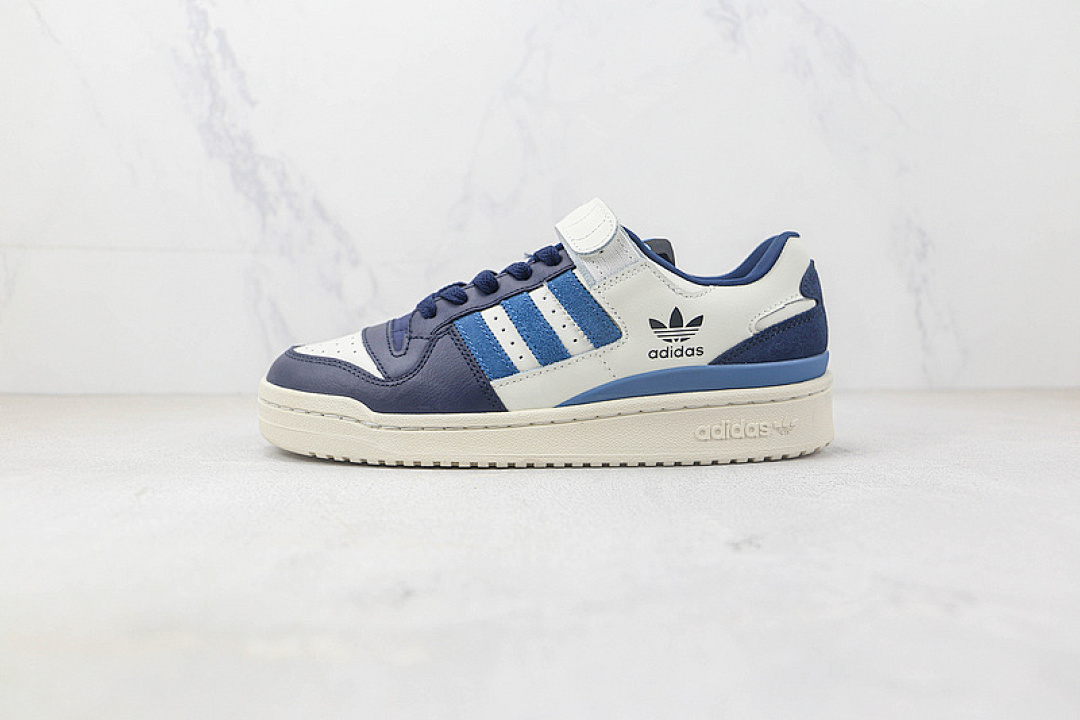FORUM 84 LOW SHOES NAVY BLUE/CLOUD WHITE/BLUE · GX2162, photo 1