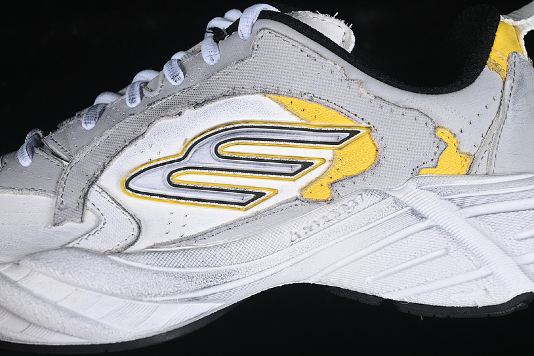 Balenciaga [WDWTS1971]-[BALENCIAGA MONDAY WHITE/GREY/YELLOW]-[WOMAN:35-39]-[MAN:40-46] - Image 9