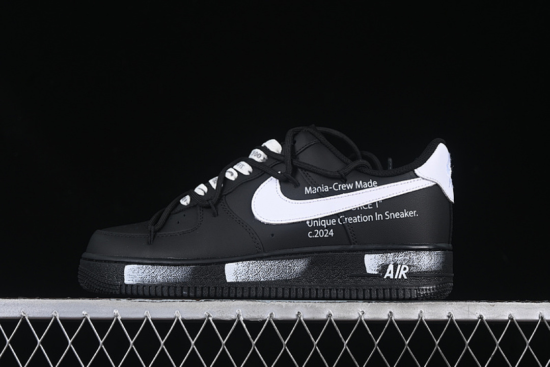 Nike [ZH0316-059]-[AIR FORCE 1 07 LOW OFF BLACK/WHITE]-[WOMAN:36-39]-[MAN:40-45] - Image 3