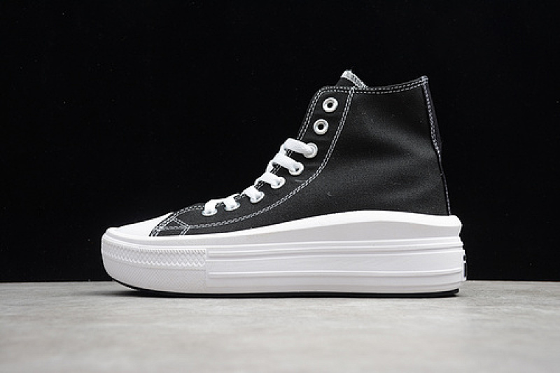 Converse Converse CHUCK TAYLOR ALL STAR MOVE PLATFORM HIGH BLACK/BLACK/WHITE · 568497C, photo 1