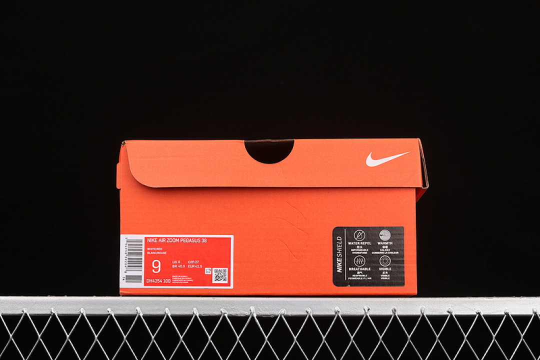Nike [DH4254-100]-[AIR ZOOM PEGASUS 38 WHITE/RED/BLACK]-[WOMAN:36-39]-[MAN:40-45] - Image 12