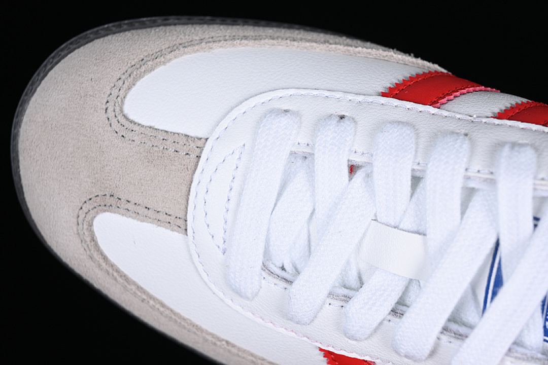 Adidas [IG1025]-[ADIDAS SAMBA VEGAN WHITE/BLACK/RED/GREY]-[WOMAN:35-39]-[MAN:40-46] - Image 10