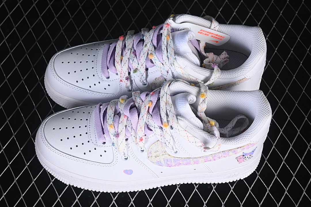 Nike [DC9999-556]-[AIR FORCE 1 07 LOW CASUAL SNEAKERS WHITE/WHITE/WHITE]-[WOMAN:36-39]-[MAN:40-45] - Image 11