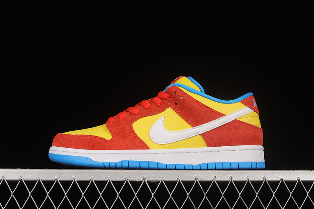 Unbranded [BQ6817-602]-[DUNK LOW PRO SB 'BART SIMPSON'HABANERO RED/WHITE/BLUE HERO]-[UNISEX:36-47.5], photo 1