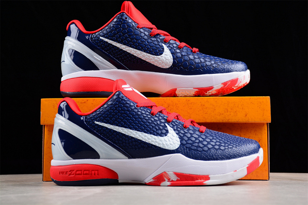 Nike [436311-003]-[ZOOM KOBE 6 PROTRO BLUE/WHITE/RED]-[MAN:40-46] - Image 2