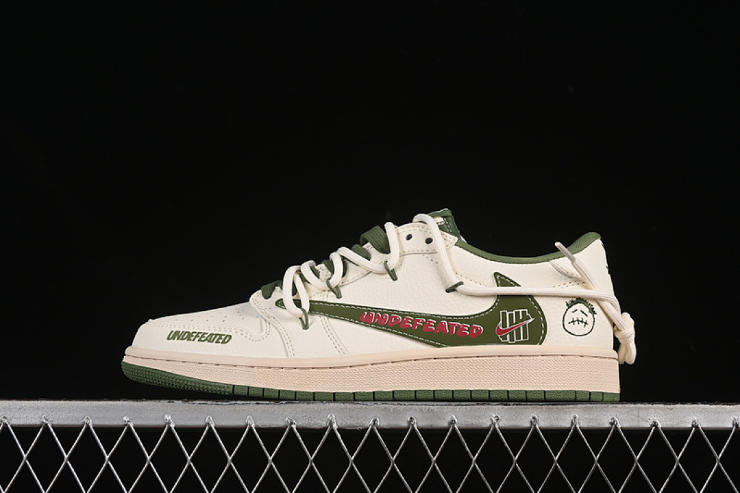 Jordan [DM6868-097]-[TRAVIS SCOTT X FRAGMENT DESIGN AIR JORDAN 1 LOW OG SP WHITE/GREEN]-[36-45], photo 1
