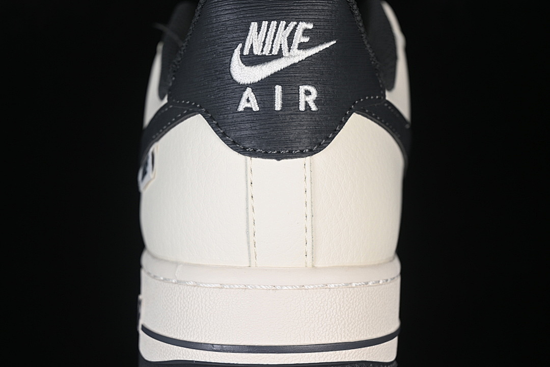 Nike [SM6668-119]-[AIR FORCE 1 07 LOW CASUAL SNEAKERS BEIGE/DARK GREY]-[WOMAN:36-39]-[MAN:40-45] - Image 7