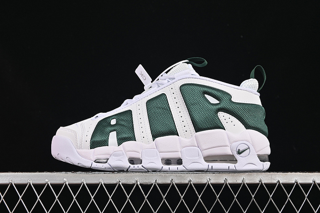 Nike [FZ3055-102]-[AIR MORE UPTEMPO WHITE/GREEN]-[WOMAN:36-39]-[MAN:40-47.5], photo 1