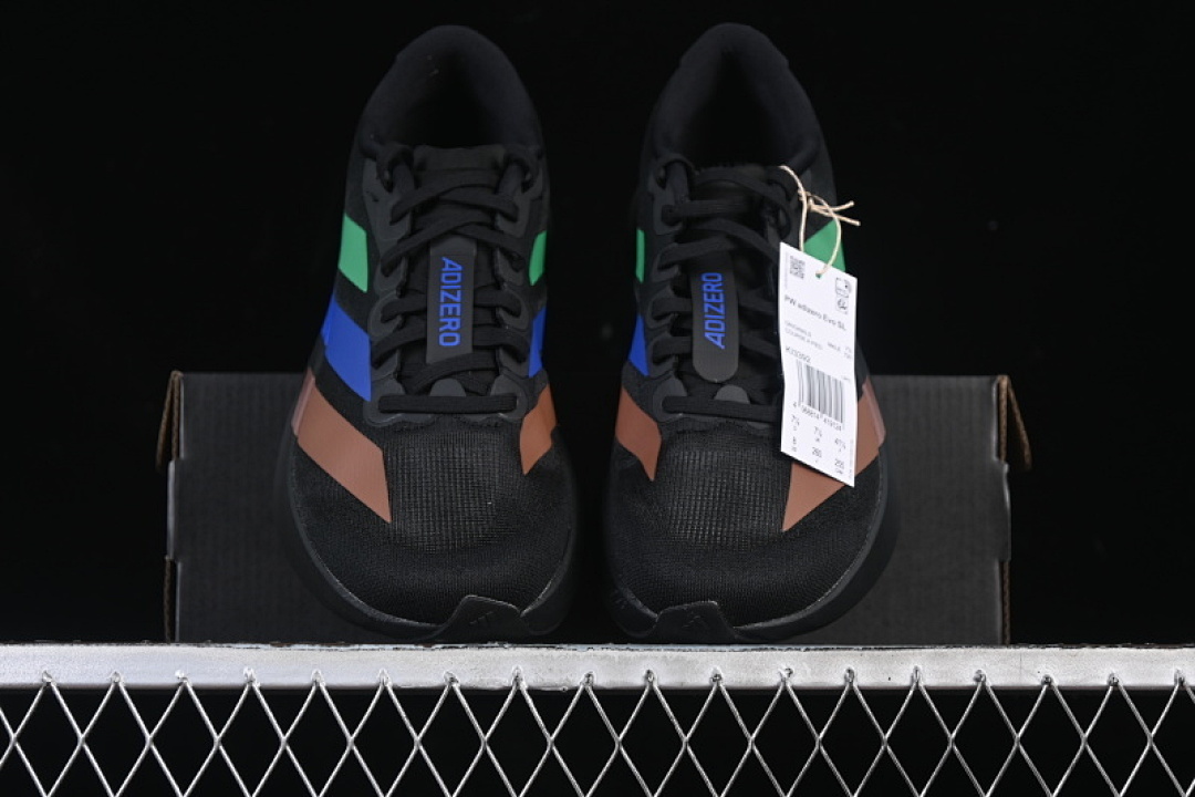 Adidas [KI3392]-[EVO SL BREATHABLE RUNNING SHOES BLACK/GREEN/BLUE/BROWN]-[WOMAN:36-39]-[MAN:40-46] - Image 12