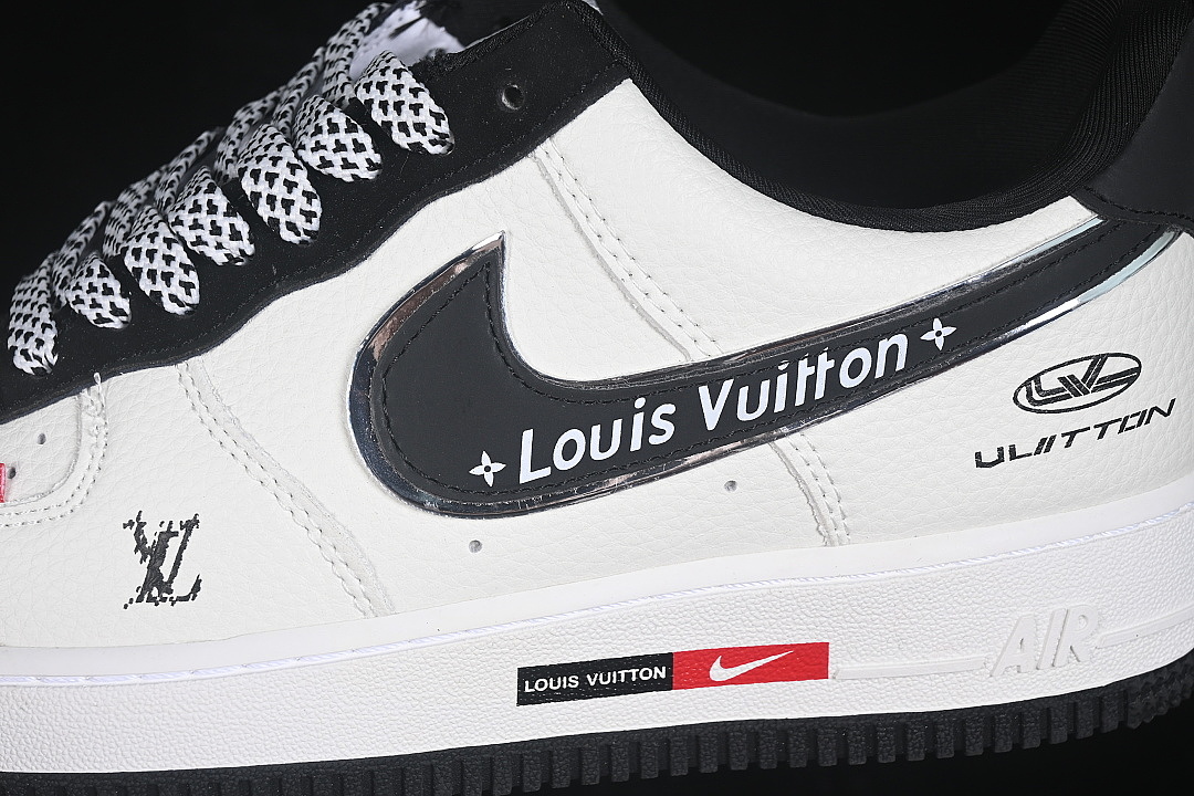 Nike [WY0655-107]-[AIR FORCE 1 07 LOW CASUAL SNEAKERS WHITE/BLACK/WHITE]-[WOMAN:36-39]-[MAN:40-45] - Image 8