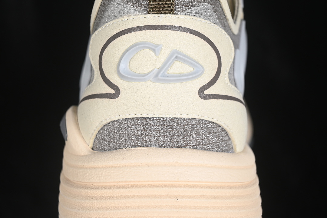 Dior [3SN342ABFH106]-[LOW-TOP CASUAL LIFESTYLE SHOES WHITE/GREY/BROWN]-[WOMAN:38-39]-[MAN:40-47] - Image 7