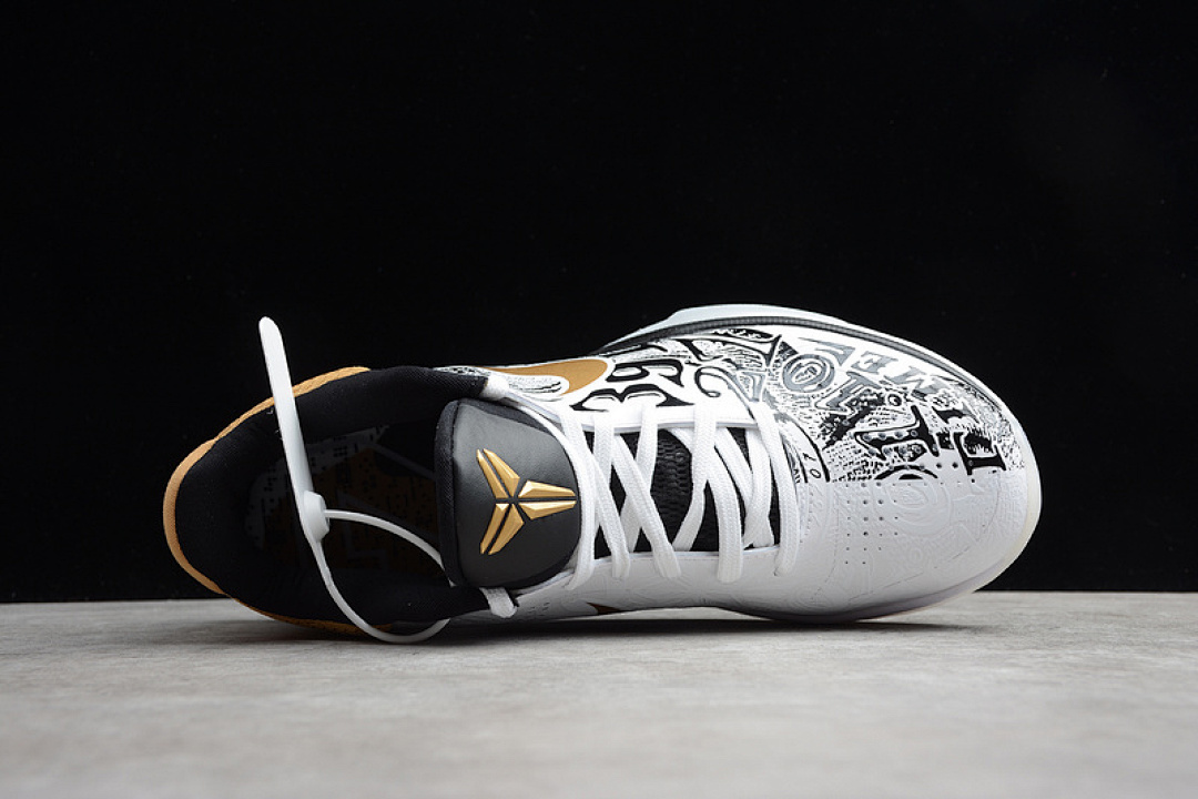 Nike [CT8044-100]-[KOBE 5 PROTRO BLACK/WHITE/GOLD]-[MAN:40-45] - Image 13