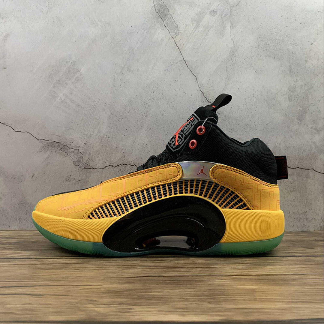 Jordan [DD3044-700]-[AIR JORDAN 35 DYNASTIES UNIVERSITY GOLD/BLACK/CHILE RED]-[MAN:39-46], photo 1