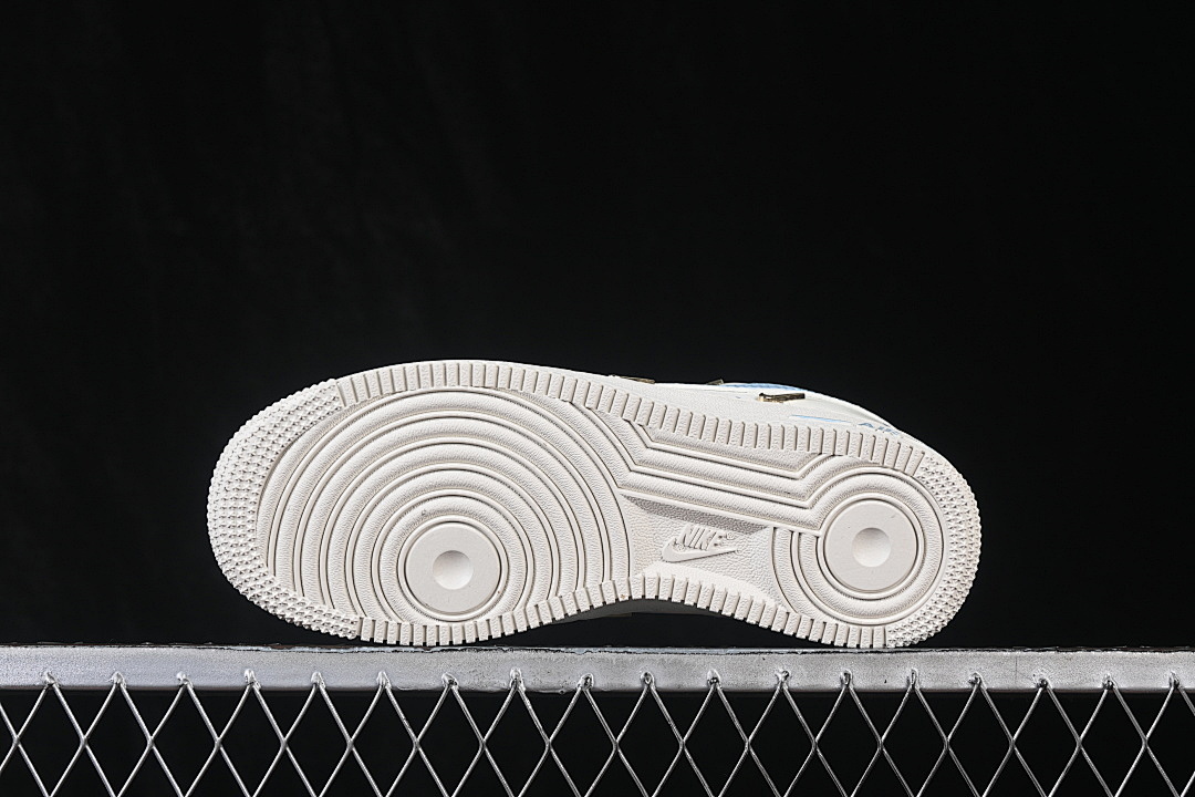 Nike [FV3654-311]-[AIR FORCE 1 07 LOW CASUAL SNEAKERS WHITE/BLUE/WHITE]-[WOMAN:36-39]-[MAN:40-45] - Image 15