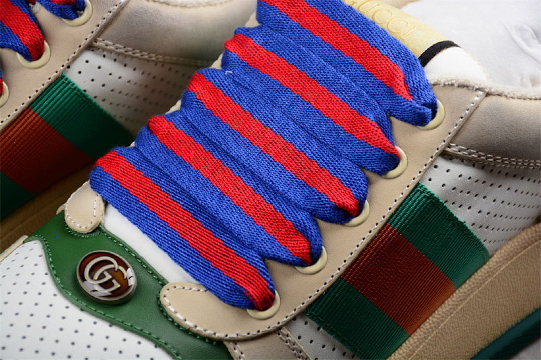 Gucci [GU*CCI SCREENER DIRTY SHOES BEIGE/BLUE/RED/GREEN/BROWN]-[WOMAN:35-40] - Image 7