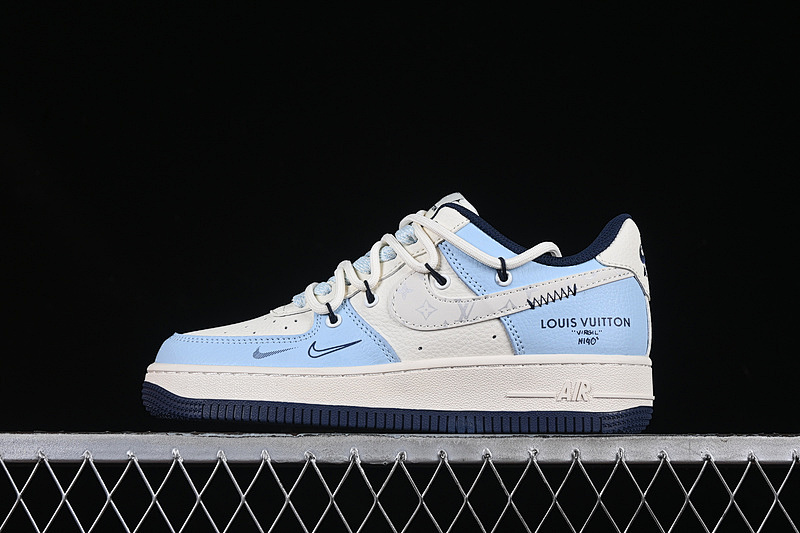 Nike Nike AIR FORCE 1 07 LOW LV WHITE/BLUE · DM6868-058, photo 1