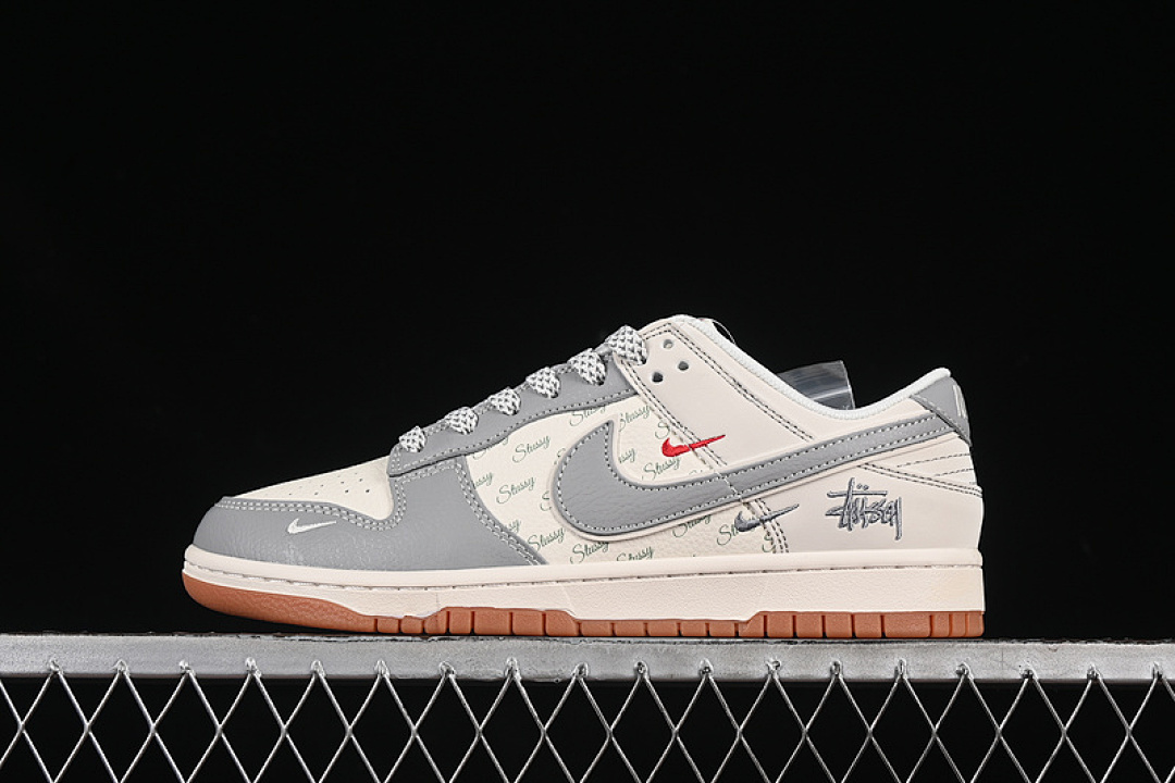 Unbranded [XS6089-531]-[SB DUNK LOW WHITE/GREY/RED]-[WOMAN:36-39]-[MAN:40-45], photo 1