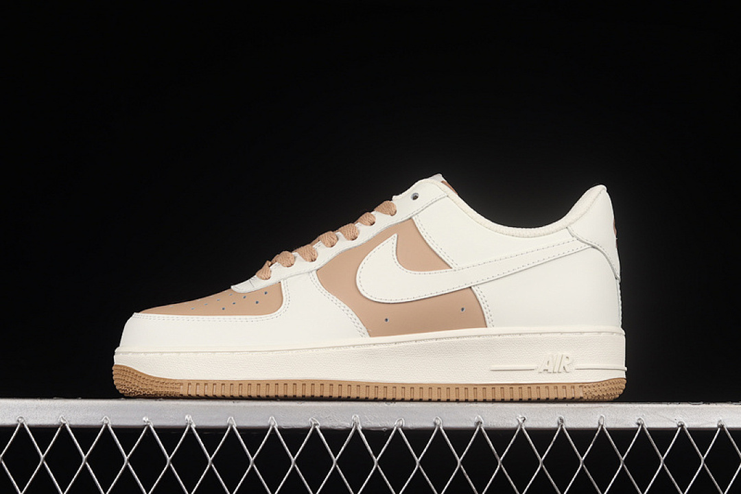 Nike [PQ3369-281]-[AIR FORCE 1 LOW 07 CREAM WHITE/LIGHT COFFEE/WHITE]-[WOMAN:36-39]-[MAN:40-45], photo 1