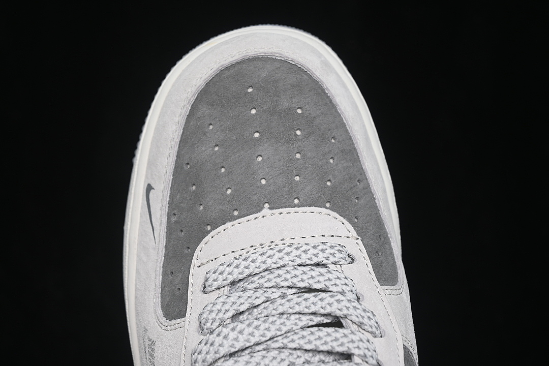 Nike [WY0655-102]-[AIR FORCE 1 07 LOW CASUAL SNEAKERS GREY/GREY/GREY]-[WOMAN:36-39]-[MAN:40-45] - Image 10