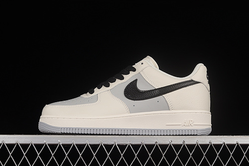 Nike Nike AIR FORCE 1 07 LOW WHITE/GREY/BLACK · TQ9685-785, photo 1