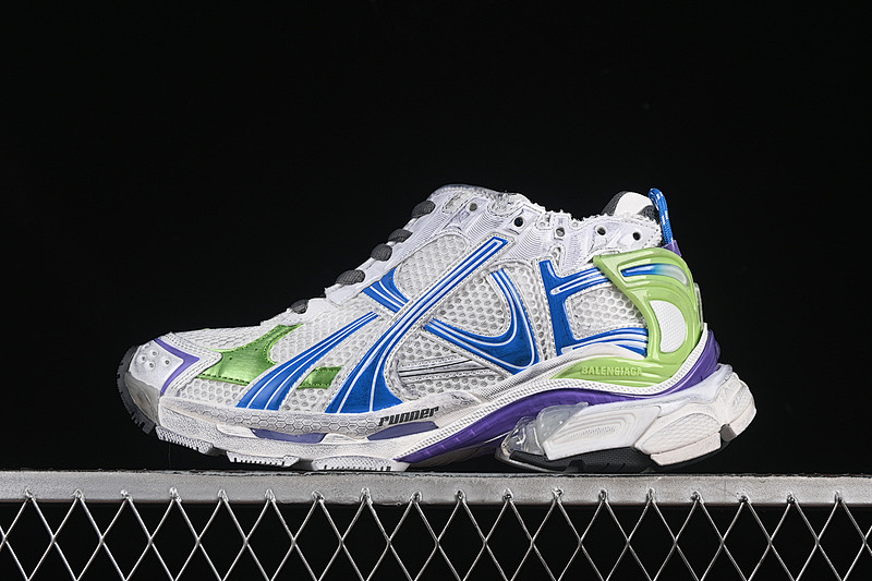 Balenciaga Balenciaga RUNNER KITH FOUR.COLOR 7.0 WHITE/BLUE/GREEN · W3RMU9043, photo 1