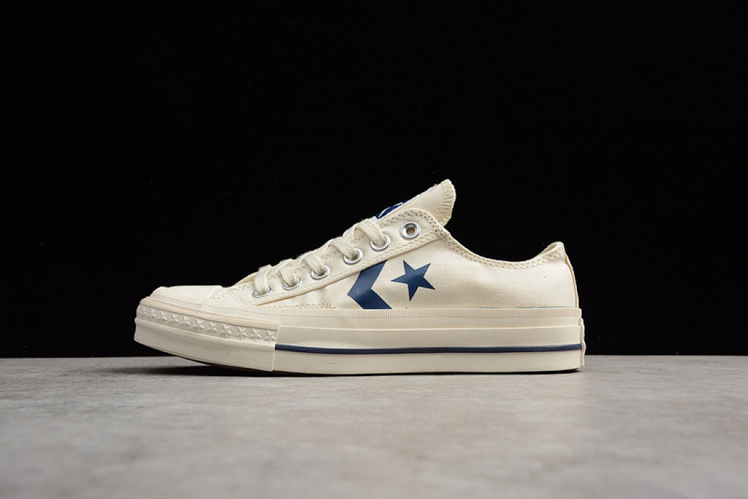 Converse [1CL098]-[CONVERSE JAPAN CHEVRON & STAR CX-PRO WHITE/NAVY EXCLUSIVE BEIGE]-[UNISEX:35-44]-[OG00110], photo 1