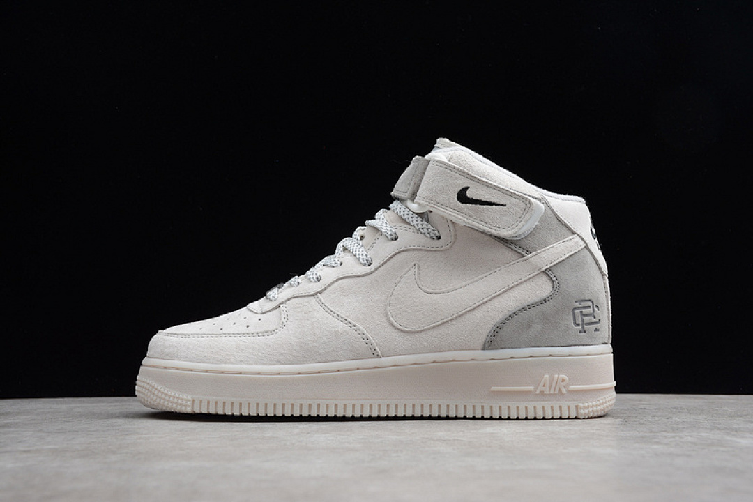Nike [807618-300]-[AIR FORCE 1 MID 07 X REIGNING CHAMP WHITE GREY BLACK]-[MAN:40-45]-[OG00138], photo 1
