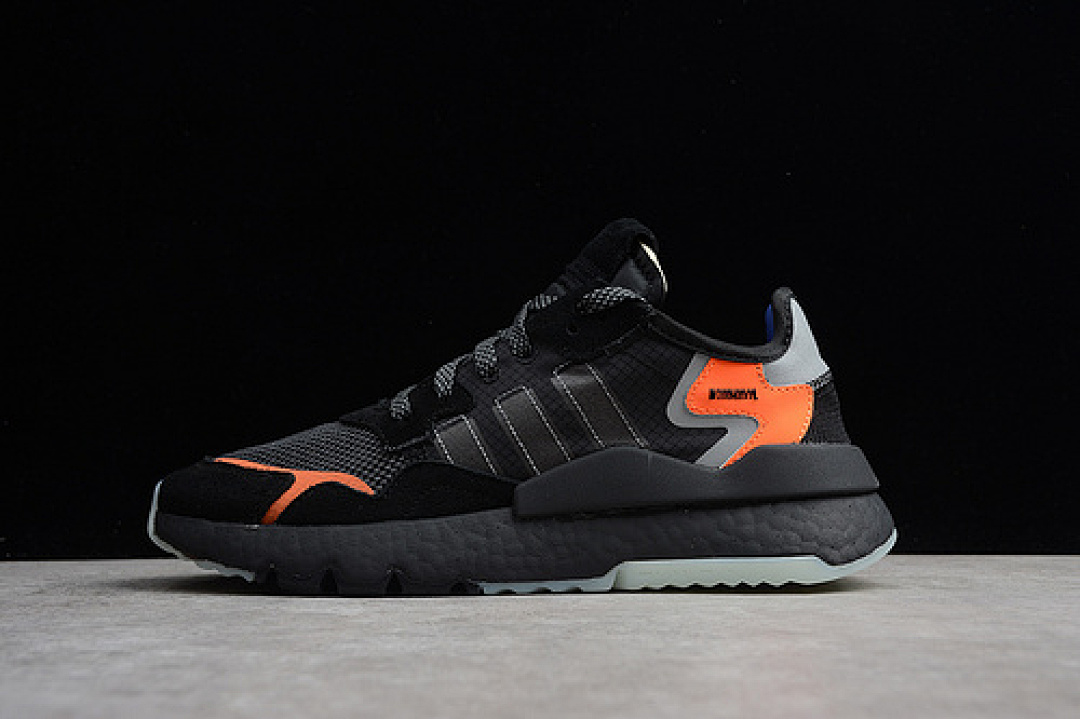 NITE JOGGER CORE BLACK/CARBON/ACTIVE BLUE · CG7088, photo 1