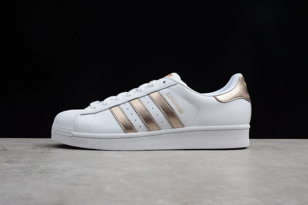 Unbranded [BB1428]-[AD SUPERSTAR ROSE GOLD COPPER WHITE BLACK SHELL]-[WOMAN:36-39 1/3]-[MAN:40-44]-[OG00124], photo 1