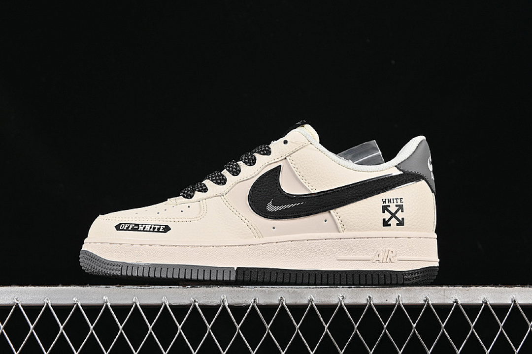 Nike Nike AIR FORCE 1 07 LOW GREY/BLACK/WHITE · QW5836-005, photo 1