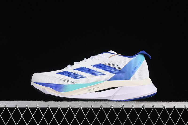 On Running On Running ADIZERO BOSTON 12 M WHITE/BLUE · JR2731, photo 1