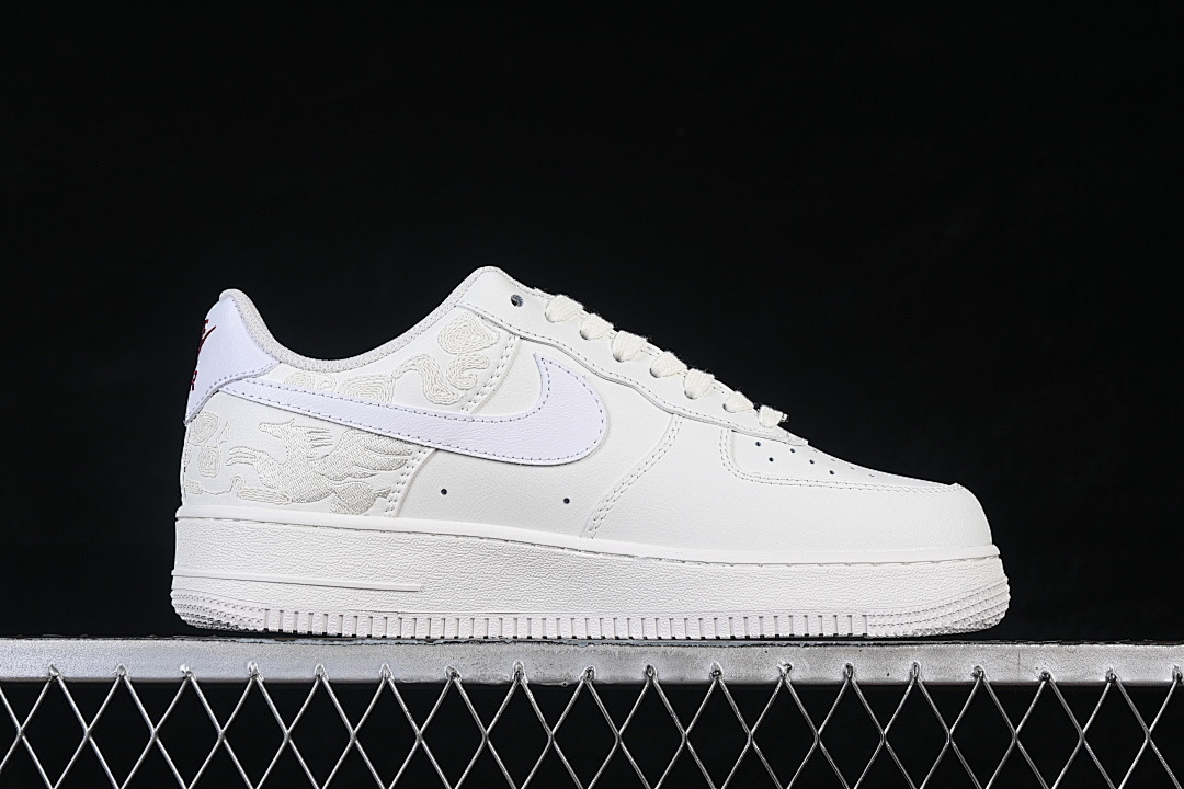 Nike [IQ1119-011]-[AIR FORCE 1 07 LOW WHITE/WHITE/WHITE]-[WOMAN:36-39]-[MAN:40-45] - Image 16