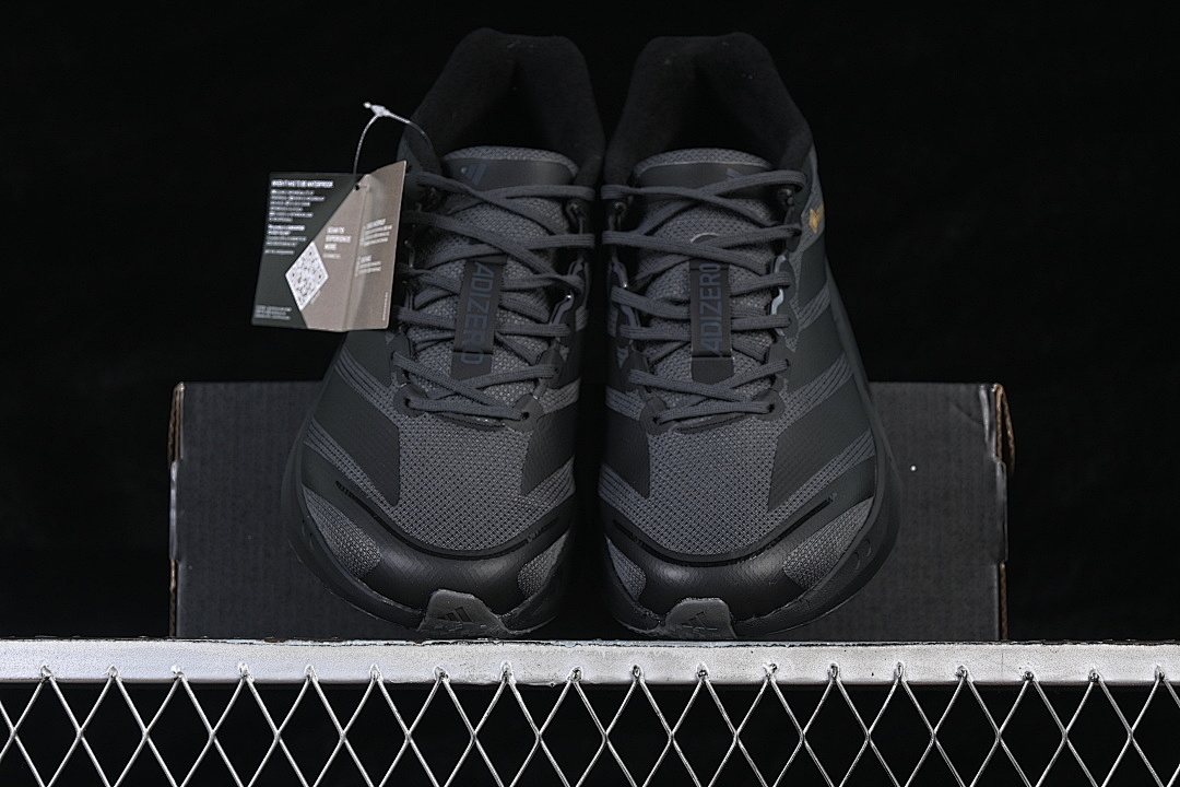 On Running [JQ9830]-[BOSTON 13 BREATHABLE RUNNING SHOES BLACK/DARK GRAY]-[MAN:40-45] - Image 12