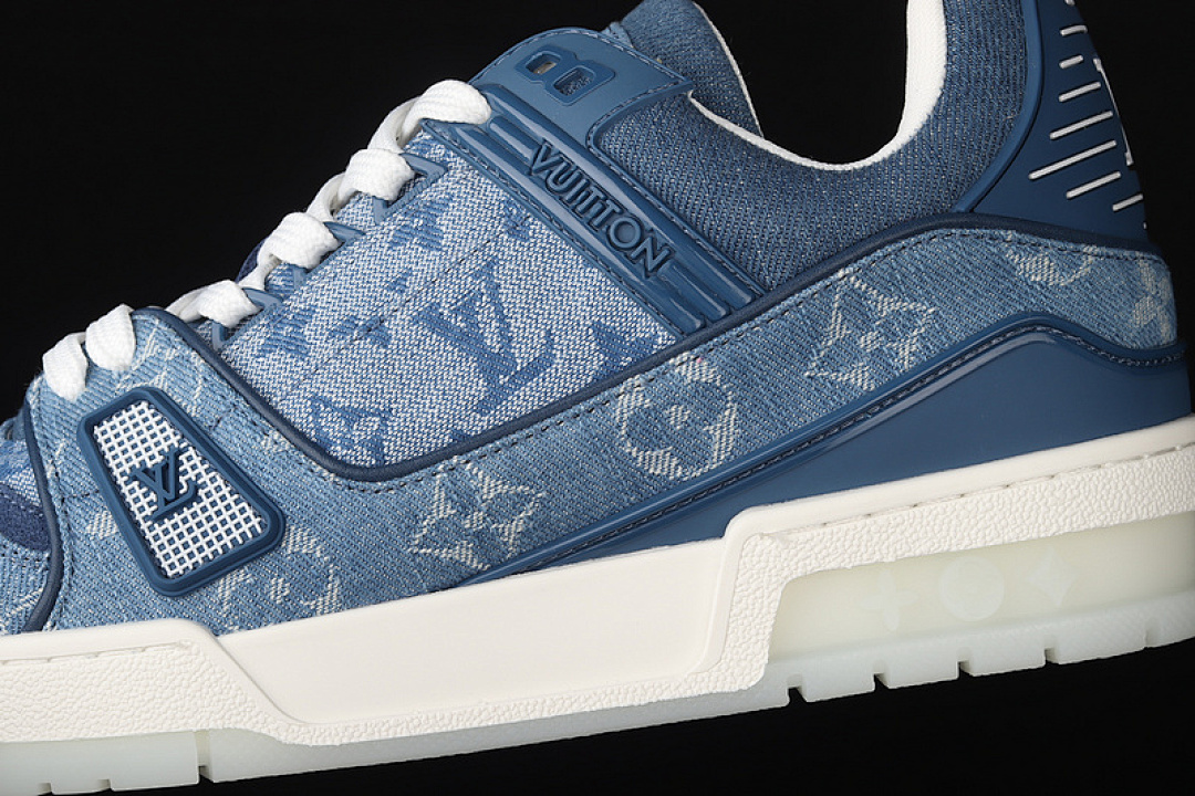 Louis Vuitton [L*V 2021SS SHOES BLUE DENIM/BLUE DENIM/WHITE]-[MAN:38-45] - Image 9