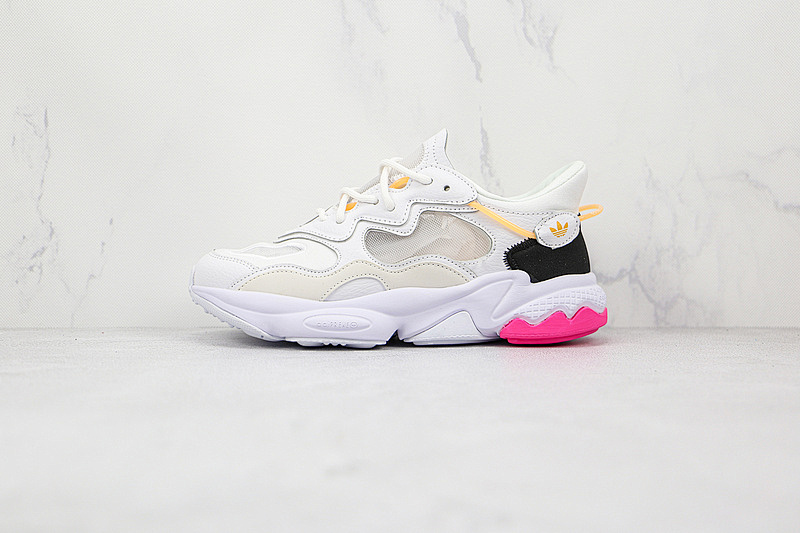 OZWEEGO LITE SHOES CLOUD WHITE/CLOUD WHITE/HAZY ORANGE · FX6295, photo 1