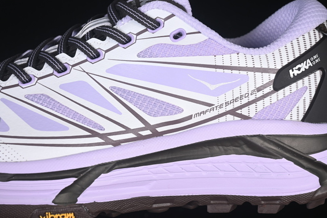 Hoka [1126851 ISF]-[HOKA MAFATE SPEED 2 BLACK/PURPLE/WHITE]-[WOMAN:36-39]-[MAN:40-45] - Image 8