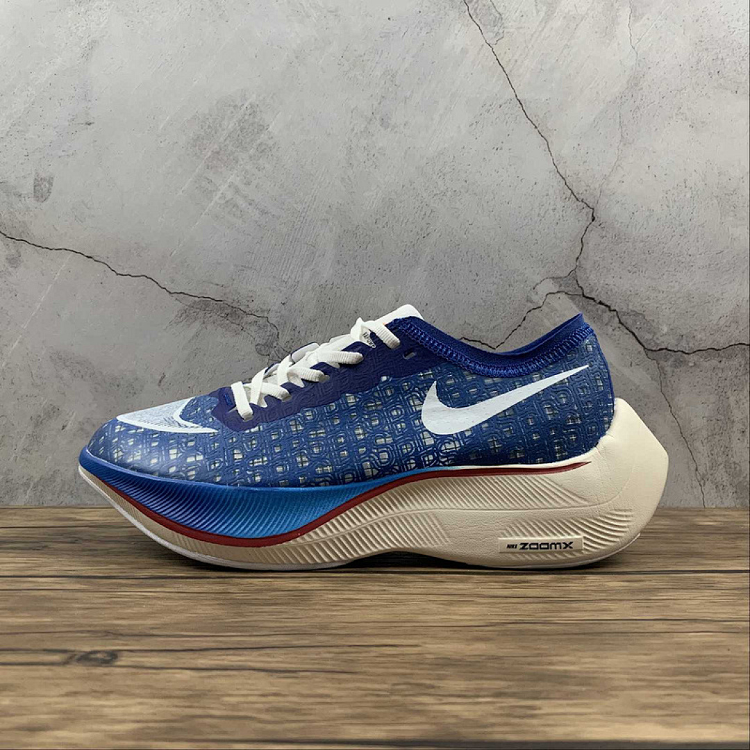 ZOOMX VAPORFLY NEXT% BLUE RIBBON SPORT GAME ROYAL/GYM RED/TOTAL ORANGE/WHITE · DD8337-400, photo 1