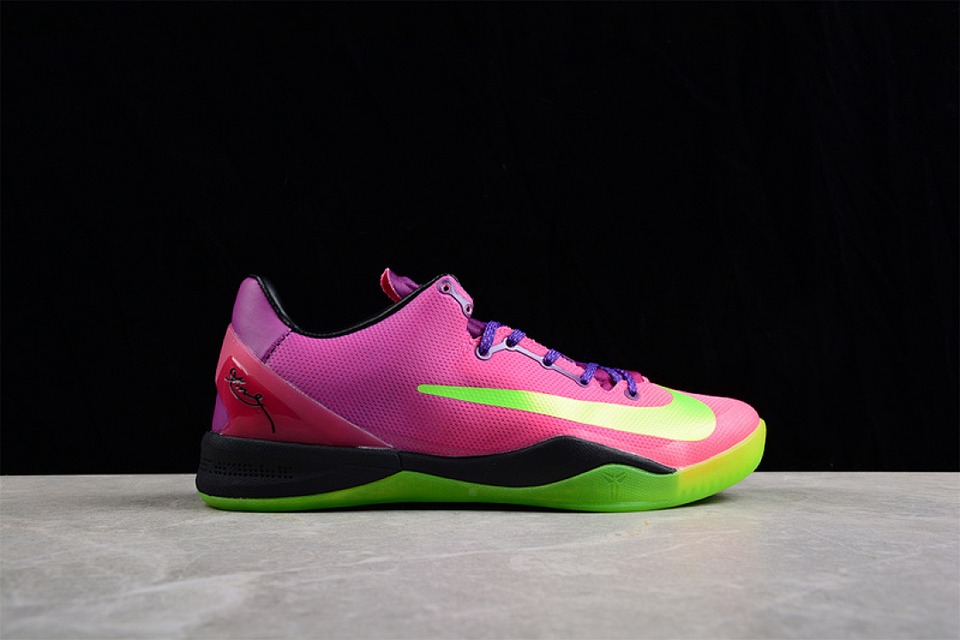 Nike [KOBE 8 SYSTEM MAMBACURIAL PINK/GREEN/PURPLE-WHITE]-[MAN:40-46] - Image 15