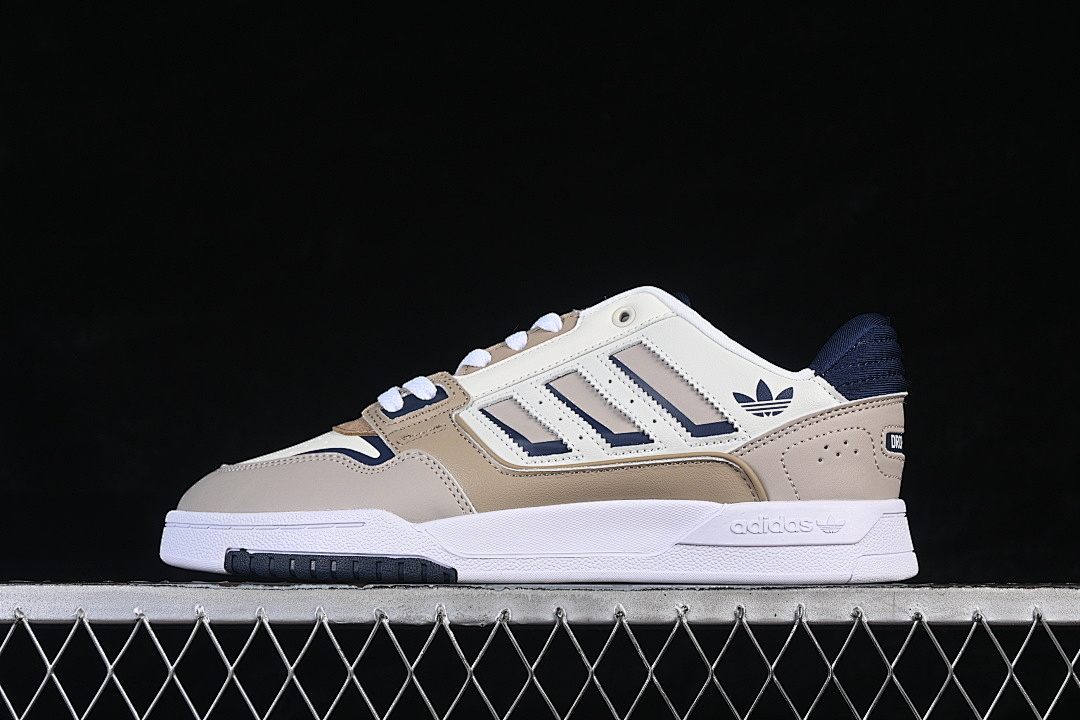 ORIGINALS DROP STEP LOW SPORTS BOARD SHOES BEIGE/BROWN · IG4334, photo 1