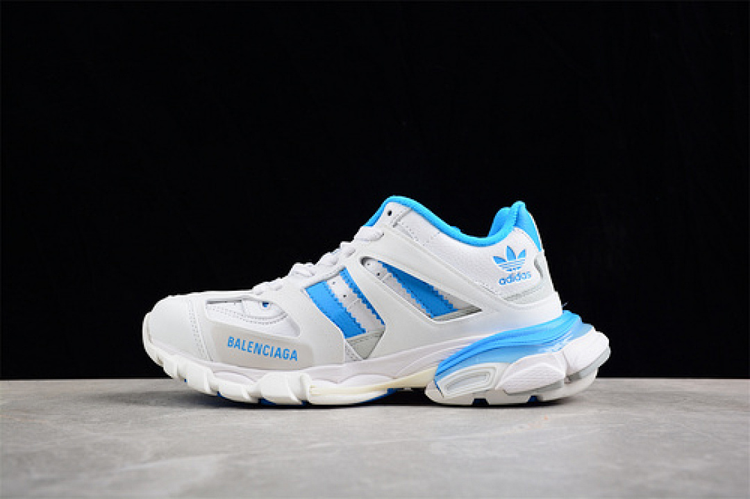 Adidas ADIDAS X Balenciaga TRACK FORUM LOW WHITE/BLUE · W1CZ65012, photo 1